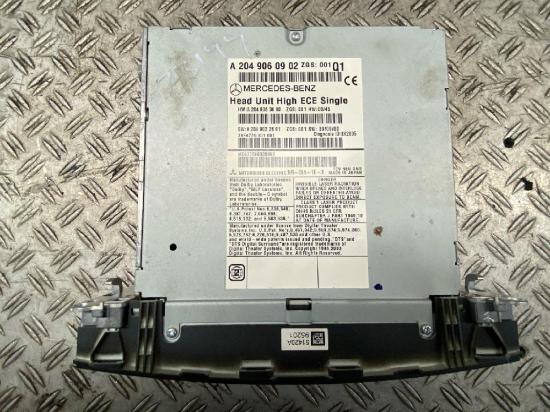 Radio MERCEDES-BENZ C-Klasse T-Modell (S204) A2049060902 Bild Radio MERCEDES-BENZ C-Klasse T-Modell (S204) A2049060902