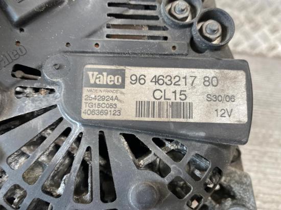 Lichtmaschine PEUGEOT 207 9646321780 Bild Lichtmaschine PEUGEOT 207 9646321780