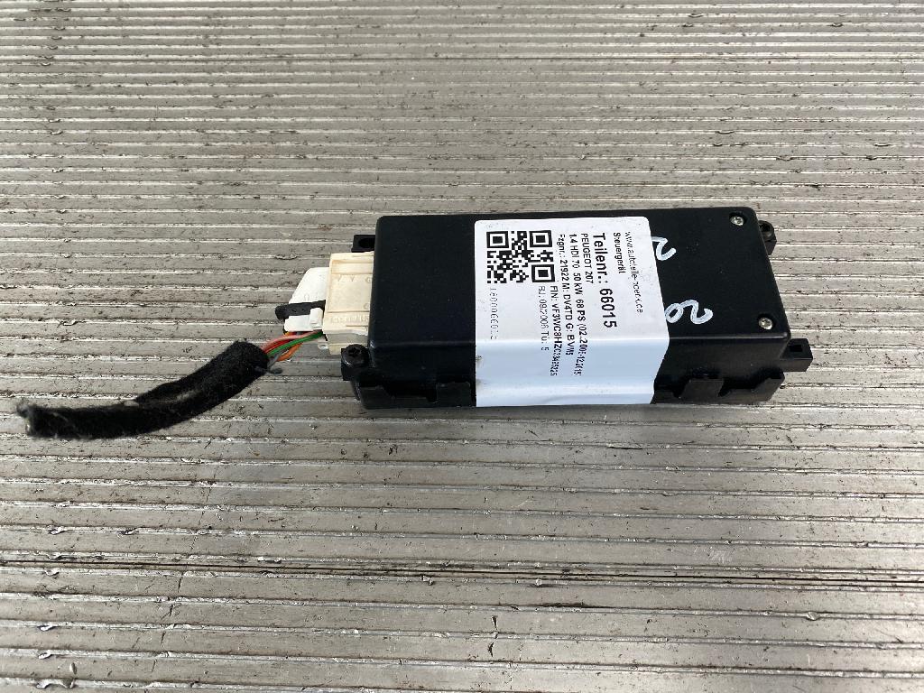 Steuergerät PEUGEOT 207 9654105480 Bild Steuergerät PEUGEOT 207 9654105480