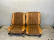 Mercedes Benz W116 Sitz vorne Links, vorne rechts Teilleder Leder Braun