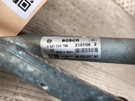 Wischergestänge vorne PEUGEOT 207 9650380780 Bild Wischergestänge vorne PEUGEOT 207 9650380780