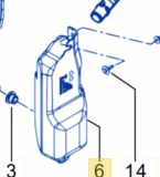 Behälter Scheibenwaschanlage RENAULT ZOE (BFM) 289108952R