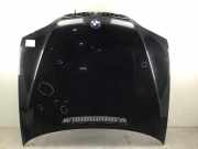Motorhaube BMW 3er (E46) 316i 77 kW 105 PS (12.1998-02.2002) Schwarz, Kratz