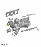 Turbolader A 276 090 15 80 276823 MERCEDES-BENZ C-Klasse (W205) AMG C 43 4matic