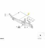 Wischergestänge vorne BMW 3er Coupe (E46) 61 61 7 071 693