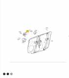 Fensterheber links vorne A 204 820 01 42 MERCEDES-BENZ C-Klasse (W204) C 180 KOM