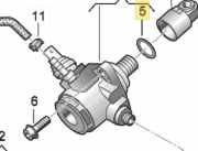 Einspritzpumpe AUDI Q2 (GA) 04E130755AA