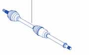 Antriebswelle rechts vorne 391003770R RENAULT ZOE (BFM) Zoe 100 kW 136 PS (09.