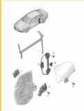 Fensterheber rechts hinten AUDI A6 (4F, C6) 4F0 839 462 B