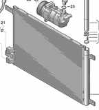 Klimakondensator AUDI Q2 (GA) 5Q0816411AR