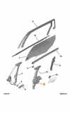 Fensterheber links hinten PEUGEOT 308 II SW 98 002 734 80