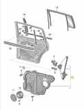 Fensterheber links hinten VW Touran (1T3) 1T0 839 461 P
