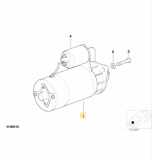 Anlasser Starter BMW 3er Coupe (E46) 12 41 2 354 709