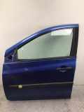 Tür links vorne blau RENAULT Clio III (BR0/1, CR0/1) 1.2 16V 55 kW 75 PS (06.2