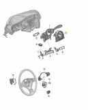 Schleifring Airbag 5K0 953 569 AL VW Touran (1T3) 1.6 TDI 66 kW 90 PS (05.2010