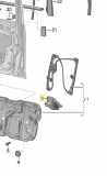 Motor Fensterheber links hinten VW Touran (1T3)