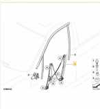 Fensterheber rechts vorne BMW 3er Touring (E91) 51 33 7 140 588