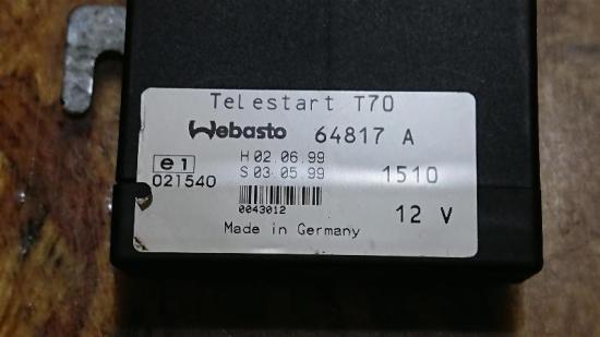 Steuergerät Heizung/Lüftung PEUGEOT 206 Schrägheck (2A/C) 64817A Bild Steuergerät Heizung/Lüftung PEUGEOT 206 Schrägheck (2A/C) 64817A