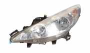 Hauptscheinwerfer links PEUGEOT 207 1.4 16V 95 VTI 70 kW 95 PS (06.2007-10.201