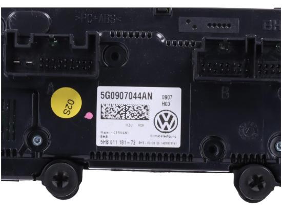 Heizungsbetätigung (Konsole) VW Golf VII Sportsvan (AM, AN) 1.4 TSI 92 kW 125 Bild Heizungsbetätigung (Konsole) VW Golf VII Sportsvan (AM, AN) 1.4 TSI 92 kW 125