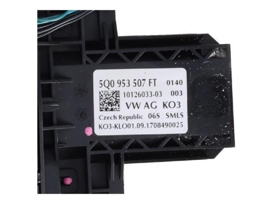 Lenkstockschalter VW Golf VII (5G) 1.4 TSI 92 kW 125 PS (05.2014-> ) 5Q0953513 Bild Lenkstockschalter VW Golf VII (5G) 1.4 TSI 92 kW 125 PS (05.2014-> ) 5Q0953513