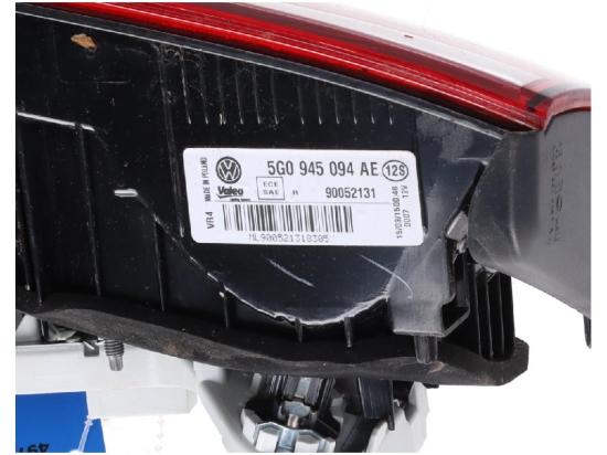 Rückleuchte innen rechts VW Golf VII (5G) 2.0 TDI 4motion 110 kW 150 PS (11.20 Bild Rückleuchte innen rechts VW Golf VII (5G) 2.0 TDI 4motion 110 kW 150 PS (11.20