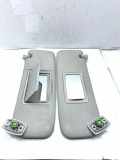 Peugeot 206 CC Sonnenblenden SATZ Links + Rechts Grau Spiegel 8143HT