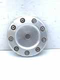 Peugeot 206 CC Alu Tankklappe Tankdeckel Abdeckung Silber 9642555380