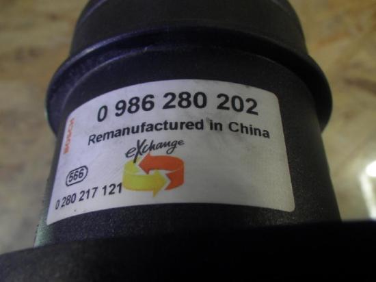 Luftmassenmesser VW Sharan (7M) 0986280202 Bild Luftmassenmesser VW Sharan (7M) 0986280202