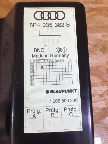 Lautsprechersystem AUDI A3 Sportback (8P) 8P4035382B Bild Lautsprechersystem AUDI A3 Sportback (8P) 8P4035382B