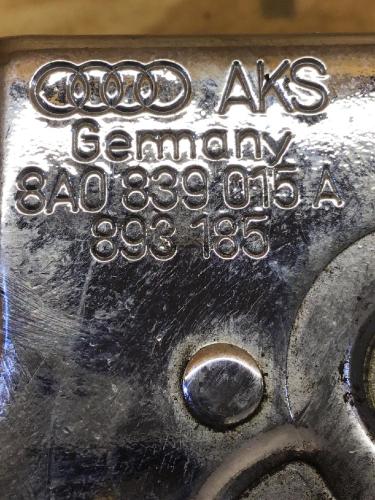 Türschloss links hinten AUDI 80 (8C, B4) 8A0839015A Bild Türschloss links hinten AUDI 80 (8C, B4) 8A0839015A