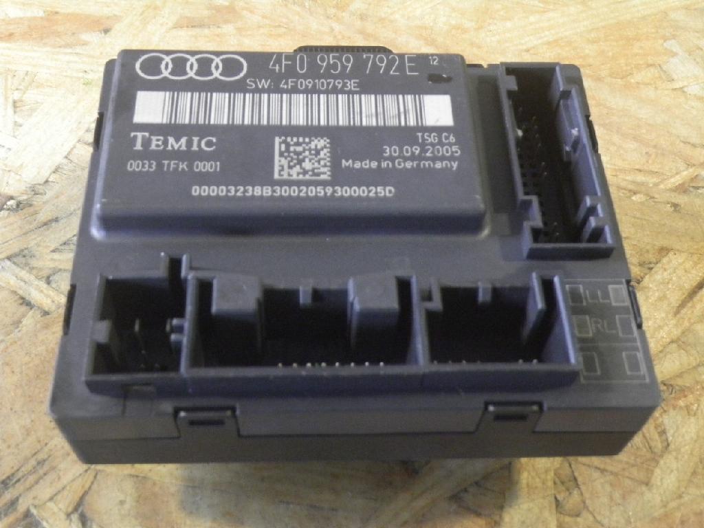 Steuergerät AUDI A6 Avant (4F, C6) 4F0959792E Bild Steuergerät AUDI A6 Avant (4F, C6) 4F0959792E