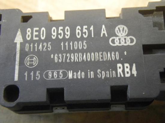 Sensor für Airbag AUDI A3 (8P) 8E0959651A Bild Sensor für Airbag AUDI A3 (8P) 8E0959651A