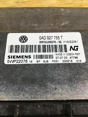 Steuergerät Getriebe VW Touareg I (7L) 0AD927755T Bild Steuergerät Getriebe VW Touareg I (7L) 0AD927755T