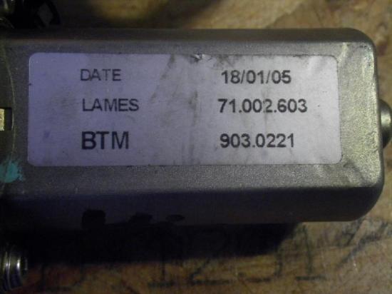 Motor Fensterheber links hinten BMW 1er (E87) 71002603 Bild Motor Fensterheber links hinten BMW 1er (E87) 71002603