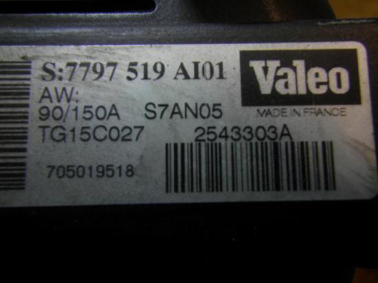 Lichtmaschine BMW 1er (E87) 7797519 Bild Lichtmaschine BMW 1er (E87) 7797519