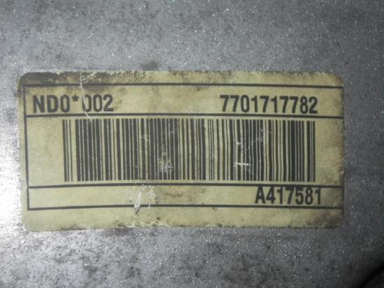 Schaltgetriebe RENAULT Grand Scenic II (JM) ND0002 / 7701717782 Bild Schaltgetriebe RENAULT Grand Scenic II (JM) ND0002 / 7701717782