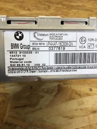 Radio BMW 3er (E90) 65129133335 Bild Radio BMW 3er (E90) 65129133335