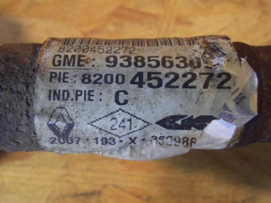 Antriebswelle links vorne OPEL Vivaro A Kasten (X83) 93856309 Bild Antriebswelle links vorne OPEL Vivaro A Kasten (X83) 93856309