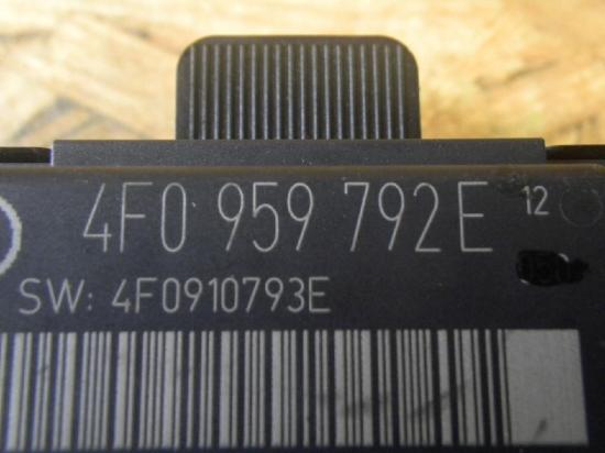 Steuergerät AUDI A6 Avant (4F, C6) 4F0959792E Bild Steuergerät AUDI A6 Avant (4F, C6) 4F0959792E