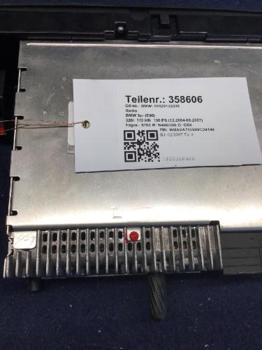 Radio BMW 3er (E90) 65129133335 Bild Radio BMW 3er (E90) 65129133335