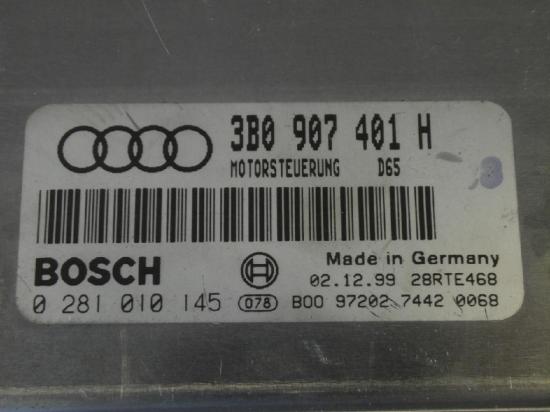 Steuergerät Motor VW Passat B5 Variant (3B5) 0281010145 Bild Steuergerät Motor VW Passat B5 Variant (3B5) 0281010145