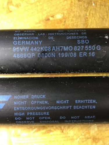 Heckklappendämpfer VW Sharan (7M) 7M0827550G Bild Heckklappendämpfer VW Sharan (7M) 7M0827550G