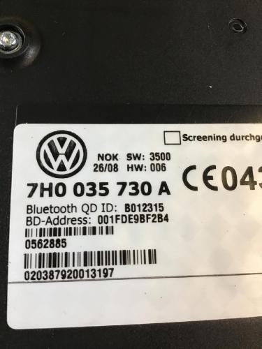 Steuergerät VW Sharan (7M) 7H0035730A Bild Steuergerät VW Sharan (7M) 7H0035730A