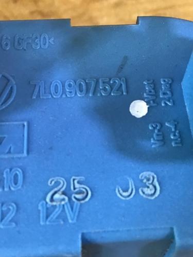 Widerstand Heizung VW Touareg I (7L) 7L0907521 Bild Widerstand Heizung VW Touareg I (7L) 7L0907521