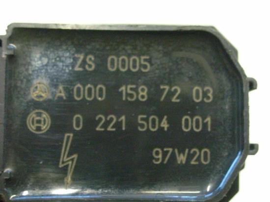 Zündspule MERCEDES-BENZ E-Klasse Kombi (S210) 0001587203 Bild Zündspule MERCEDES-BENZ E-Klasse Kombi (S210) 0001587203