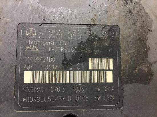 Bremsaggregat ABS MERCEDES-BENZ C-Klasse (W203) 10020404164 Bild Bremsaggregat ABS MERCEDES-BENZ C-Klasse (W203) 10020404164