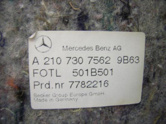 Türverkleidung links hinten MERCEDES-BENZ E-Klasse Kombi (S210) 210730756 Bild Türverkleidung links hinten MERCEDES-BENZ E-Klasse Kombi (S210) 210730756