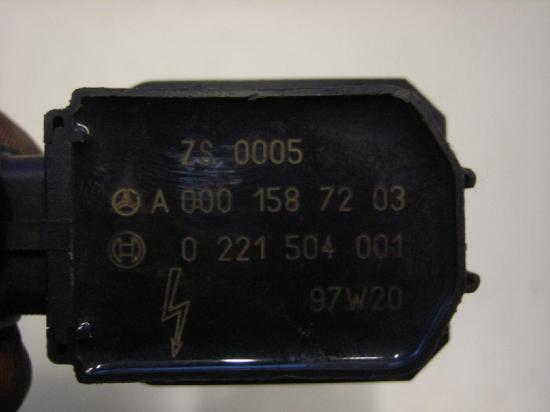 Zündspule MERCEDES-BENZ E-Klasse Kombi (S210) 0001587203 Bild Zündspule MERCEDES-BENZ E-Klasse Kombi (S210) 0001587203