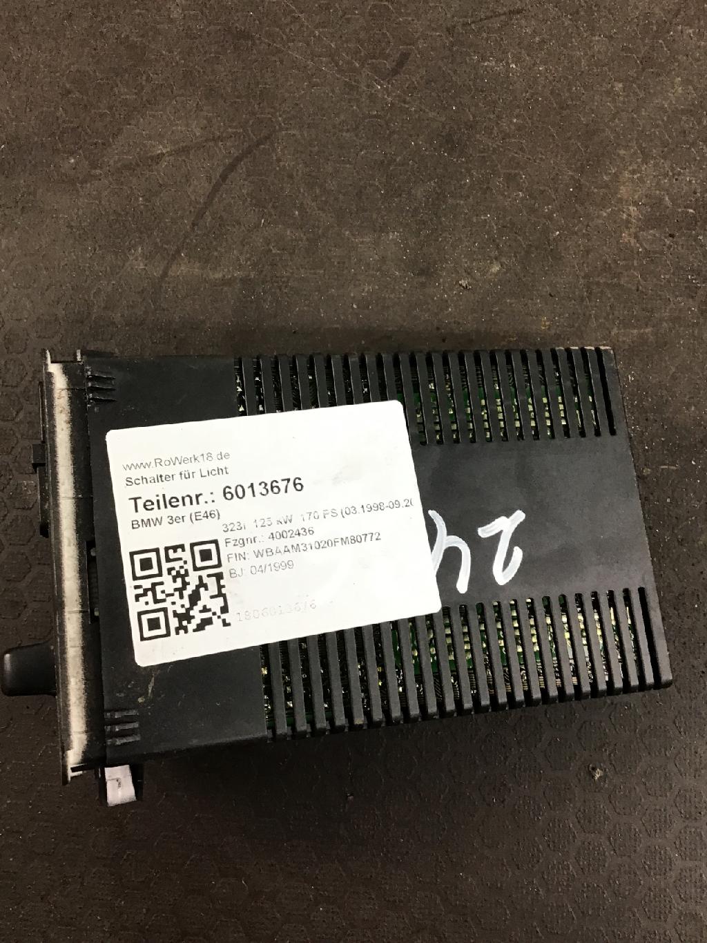 Schalter für Licht BMW 3er (E46) 61316901429 Bild Schalter für Licht BMW 3er (E46) 61316901429